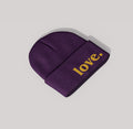 Purple Beanie Cap