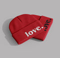 Red Beanie Cap