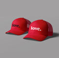 Red Truckers Cap